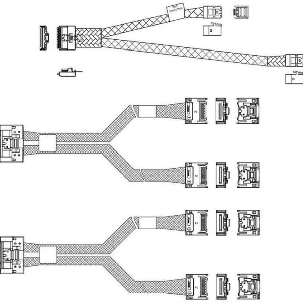 10- ASUS ESC8000(A) RAID Cable Kit