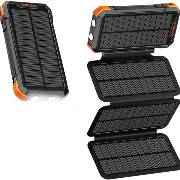 38 - Power Bank PB070 20000mAh 4-Panel Solar, PD 20W